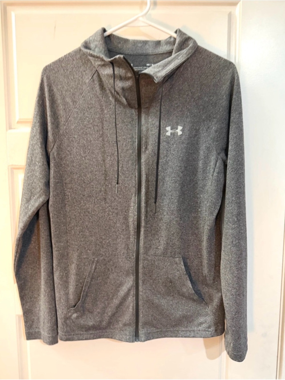 Under Armour Gray Full-Zip Hoodie